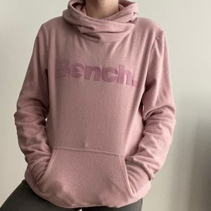 Cream Pink Bench Hoodie / NWOT